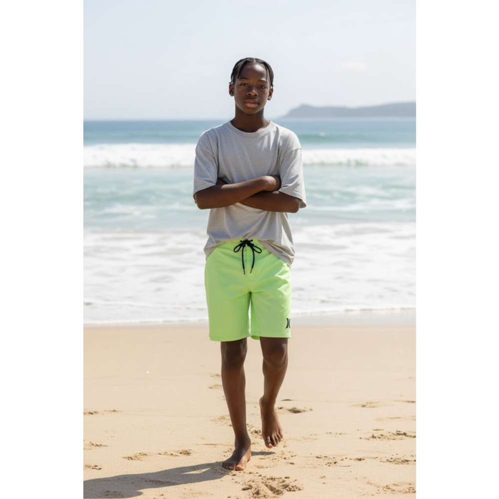 Hurley Men's One & Only Cross Dye 20'' Board Shorts green size 30